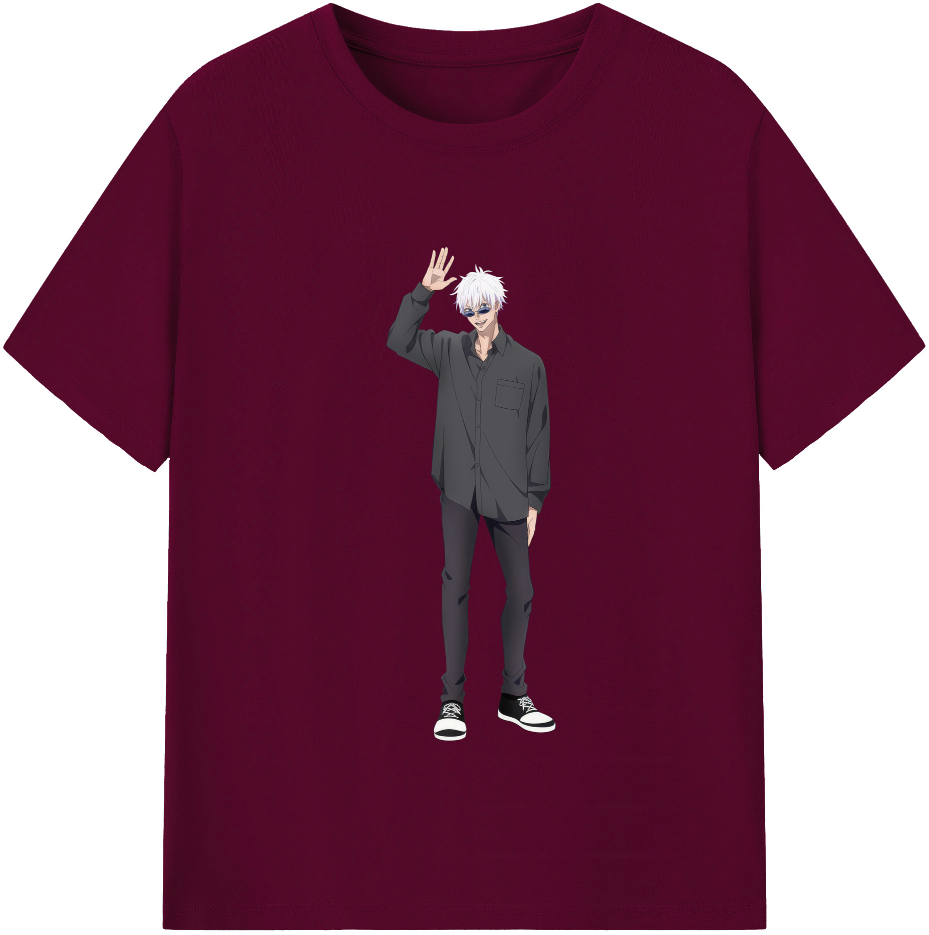 （画像用） 呪術廻戦 Jujutsu Kaisen レディースカジュアルプリントTシャツ（綿100％）